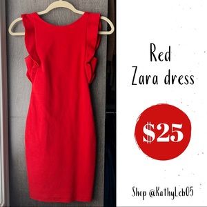 Red Zara Dress